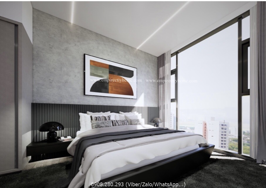 Cho thuê căn hộ 1 phòng ngủ tại Empire City đầy đủ nội thất hiện đại
