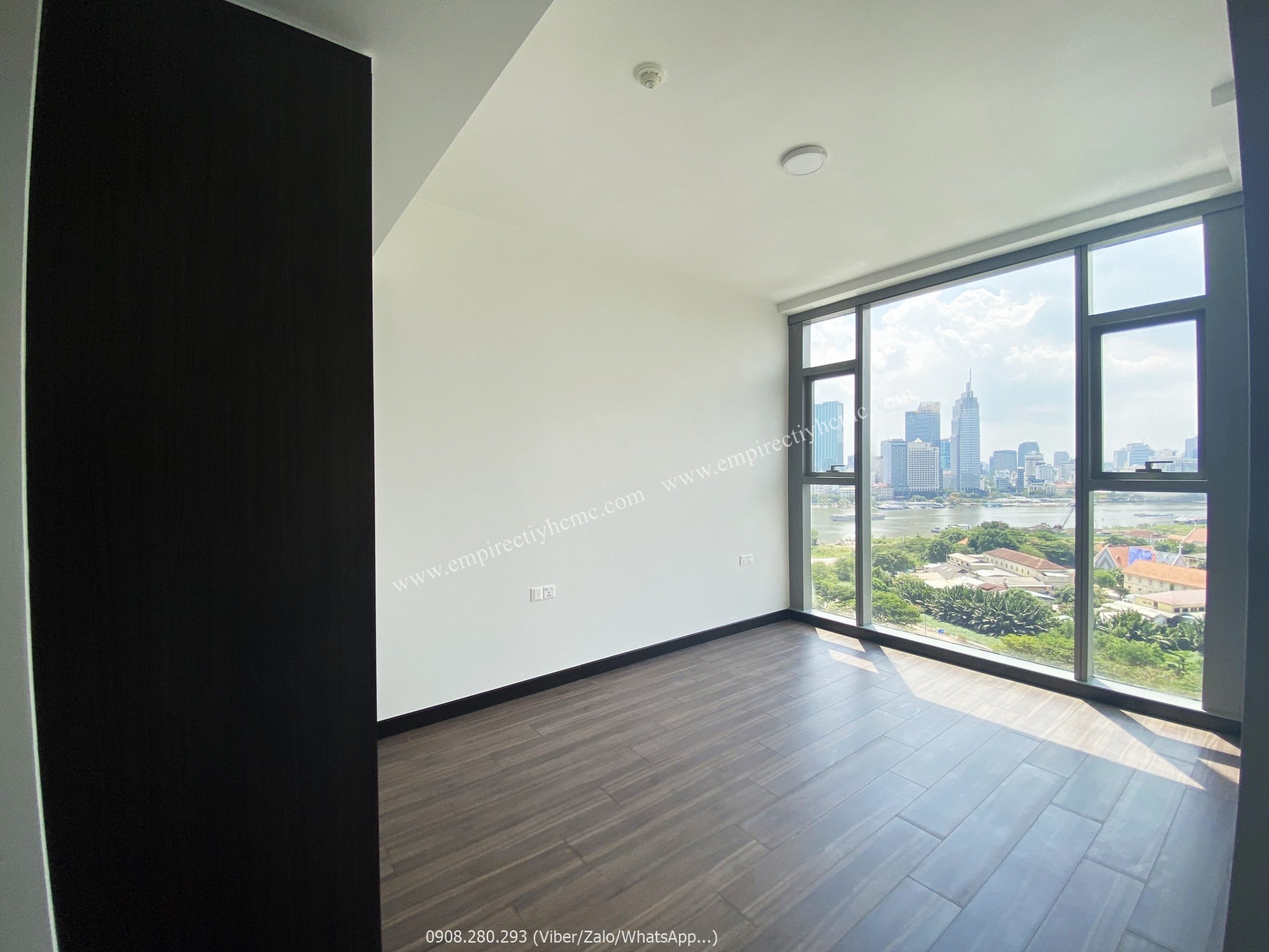 Duplex Empire City cho thuê, 4 phòng ngủ, view sông