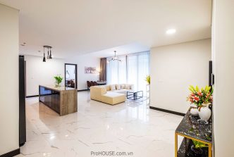 Căn hộ 3 phòng ngủ đầy đủ nội thất cho thuê tại Empire City