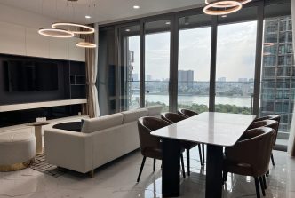Amazing 3 bedroom apartment in Empire City fo rent with river view