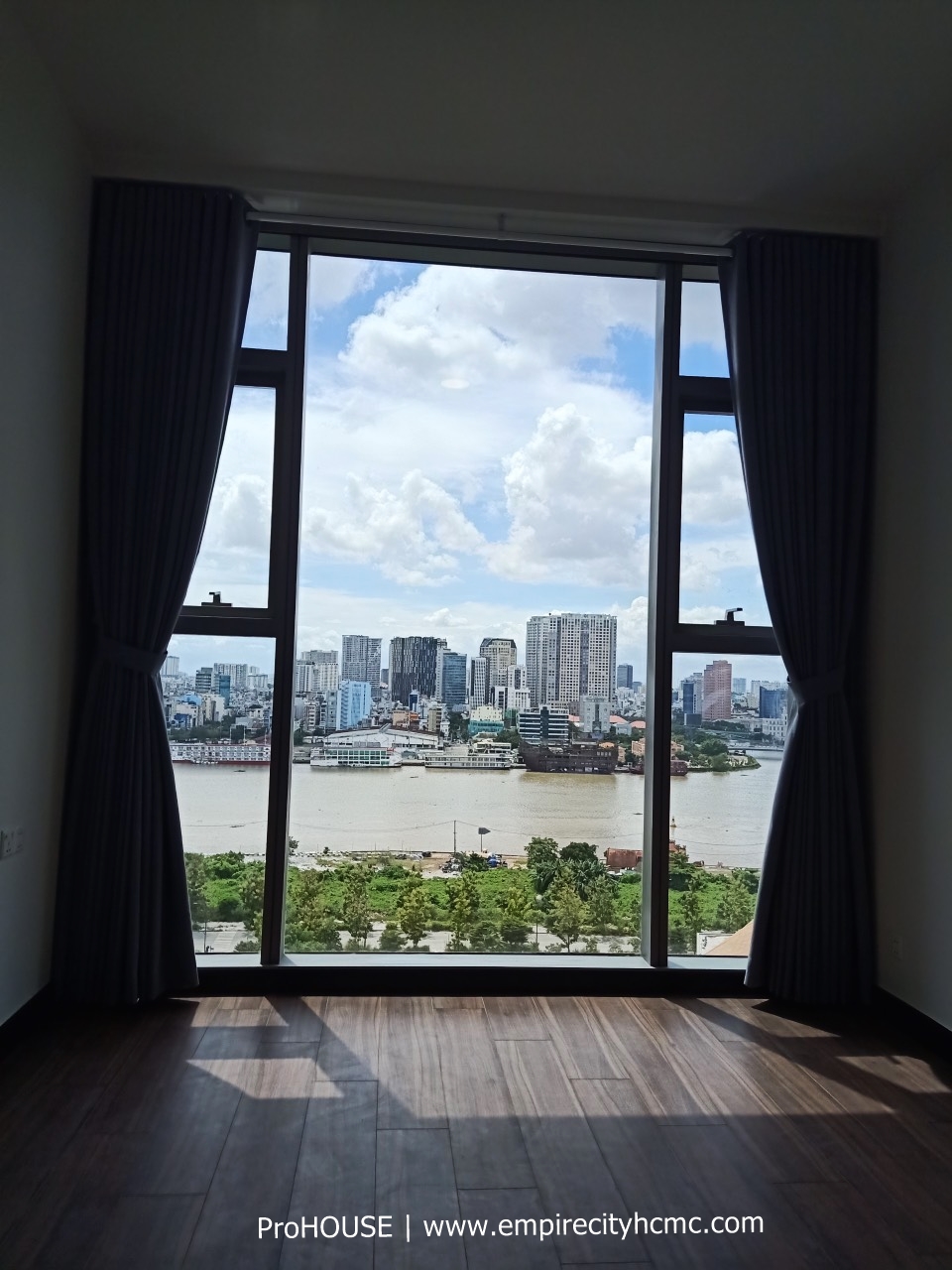 Cho thuê căn hộ 1 phòng ngủ Tilia Residences có view tuyệt mỹ