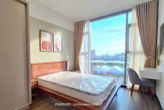 Căn hộ 1 phòng ngủ view sông cần cho thuê giá rẻ tại Empire City