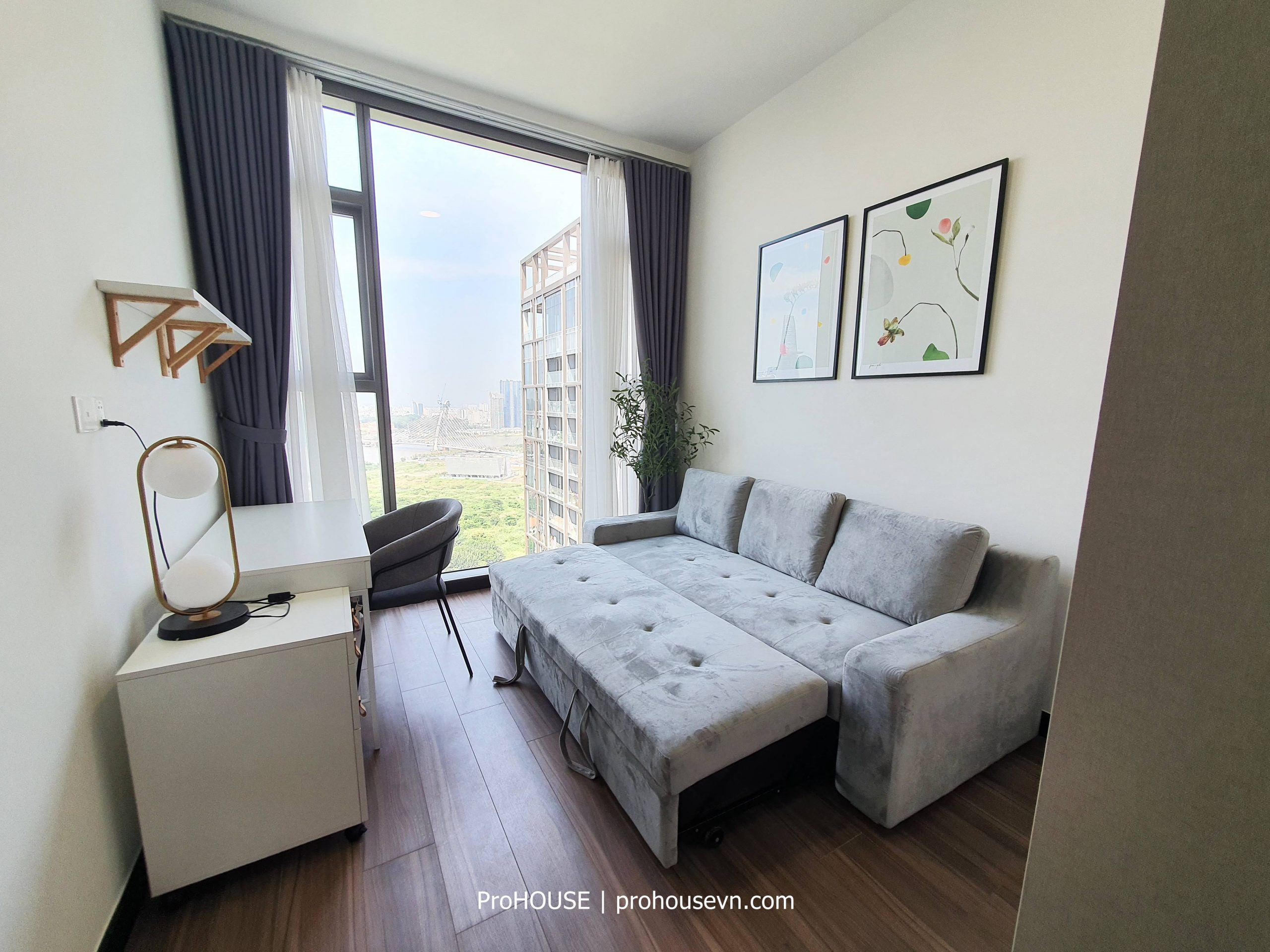 Extremely beautiful apartment in Empire City for rent with amazing view