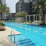 Swimming pool view 2 bedroom apartment with low rental