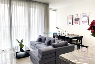 Cho thuê căn hộ Empire City 2 phòng ngủ view sông và quận 1