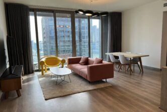 High floor 3-bedroom apartment in Empire City for rent