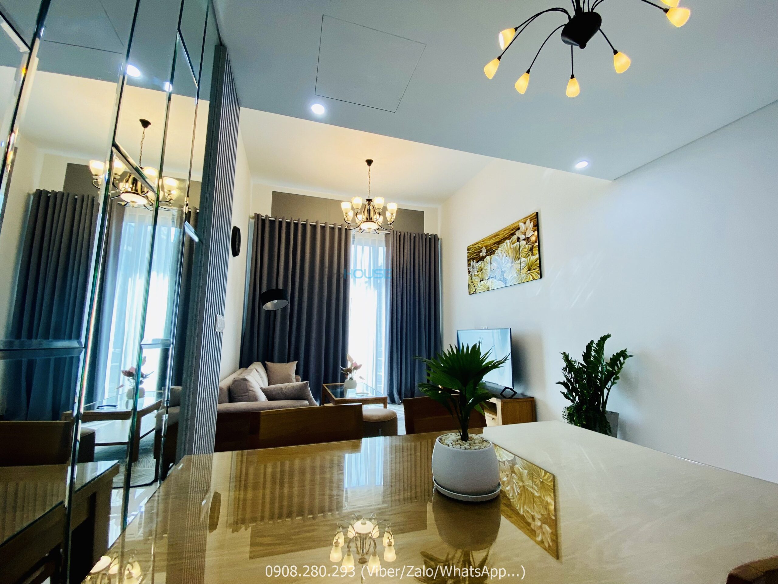 Cho thuê căn hộ 1 phòng ngủ Tilia Residences nội thất đẹp