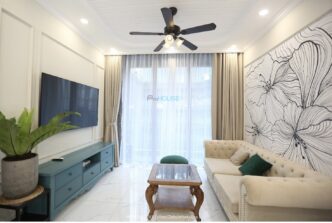 Căn hộ 1 phòng ngủ phong cách bán cổ điển tại Empire City cho thuê