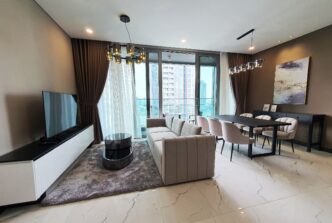 Căn hộ 3 phòng ngủ T2A Linden Residences lầu cao cho thuê