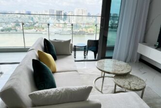 Căn hộ Tilia Residences lầu cao view Bitexco cho thuê