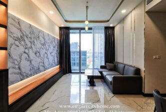 Căn hộ 2 phòng ngủ Tilia Residences view sông cho thuê