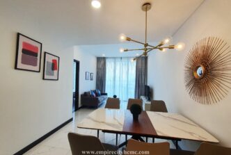 River view apartment in Empire City for rent with price 1000 USD/month