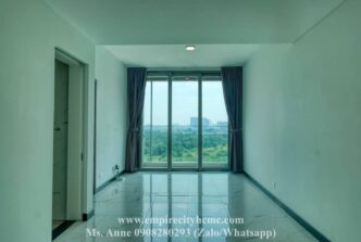 Nice view unfurnished 1br apartment in Empire City for rent