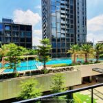 Cho thuê căn hộ Tilia Residences 2 phòng ngủ view hồ bơi giá rẻ