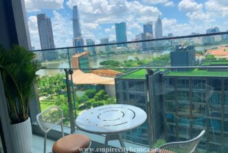 Căn hộ 1PN view sông Sài Gòn và Bitexco cần cho thuê