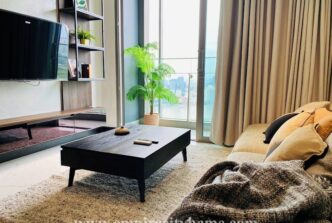 Căn hộ 1PN view sông cho thuê nội thất hiện đại