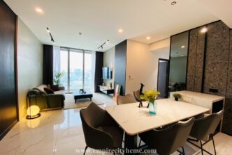 Căn hộ Empire City 2 phòng ngủ view sông nội thất sang trọng cho thuê
