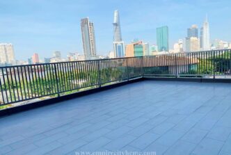 Cho thuê căn hộ Empire City sân vườn rộng view sông
