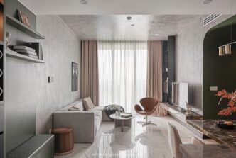 Căn hộ Tilia Residences lầu cao nội thất đẹp cho thuê