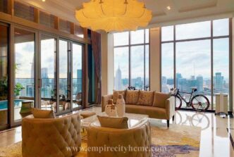A super luxury penthouse for sale in Empire City – Panorama view 360 degree