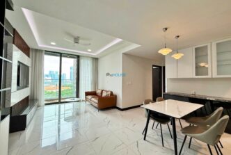 2-bedroom apartment for rent in Tilia Residence with full Saigon river view
