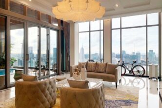 Cho thuê penthouse đẹp nhất Empire City – view 180 độ – nội thất cao cấp