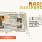 Bán căn hộ Narra Residences 4 phòng ngủ – Tòa N1 trục 04 – view hồ bơi và công viên sinh thái