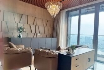 Cho thuê căn hộ Empire City 3 phòng ngủ – view sông – nội thất hiện đại
