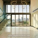 Cho thuê duplex Empire City nội thất cơ bản – view Bitexco và quận 1