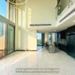 Cho thuê duplex Empire City nội thất cơ bản – view Bitexco và quận 1