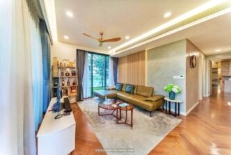 Căn hộ Cove Residences tầng sân vườn cho thuê – 153m2 – 5000 USD/tháng