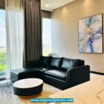 Tilia Residences 2-bedroom apartment for rent view to Saigon river and CBD of HCMC