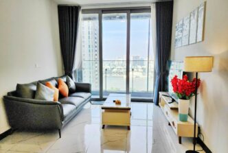 1 bedroom apartment for rent in Empire City with river view on high floor