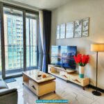 1 bedroom apartment for rent in Empire City with river view on high floor