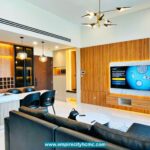 Tilia Residences 2-bedroom apartment for rent view to Saigon river and CBD of HCMC