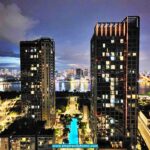 1 bedroom apartment for rent in Empire City with river view on high floor