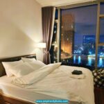 1 bedroom apartment for rent in Empire City with river view on high floor
