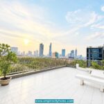Cho thuê căn hộ Empire City sân vườn rộng – view sông và quận 1