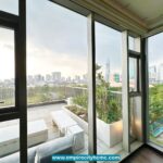 Cho thuê căn hộ Empire City sân vườn rộng – view sông và quận 1